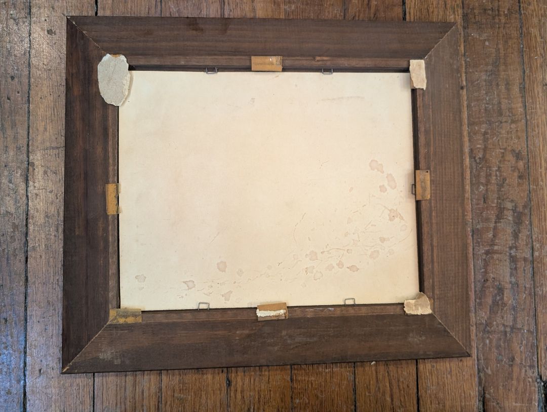 Simple frame and print.