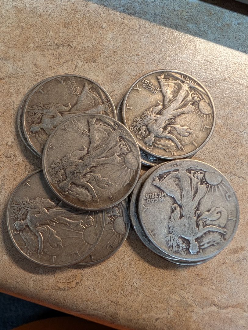 COMMON P mint walking liberty