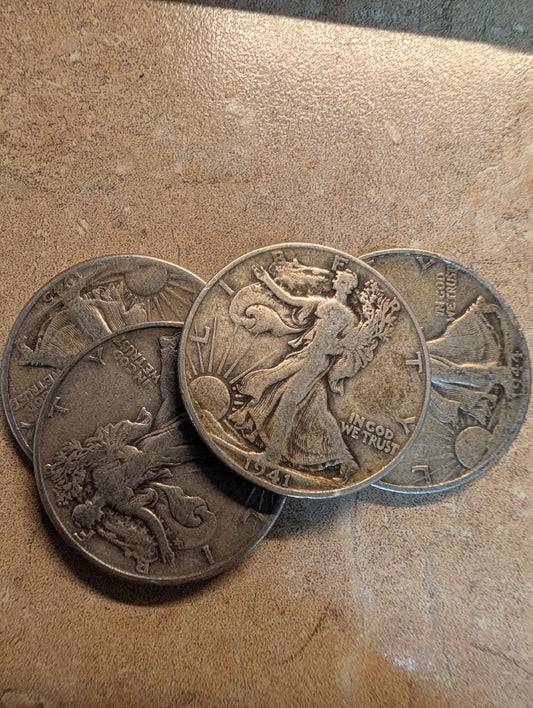 Common D Mint Walking Liberty