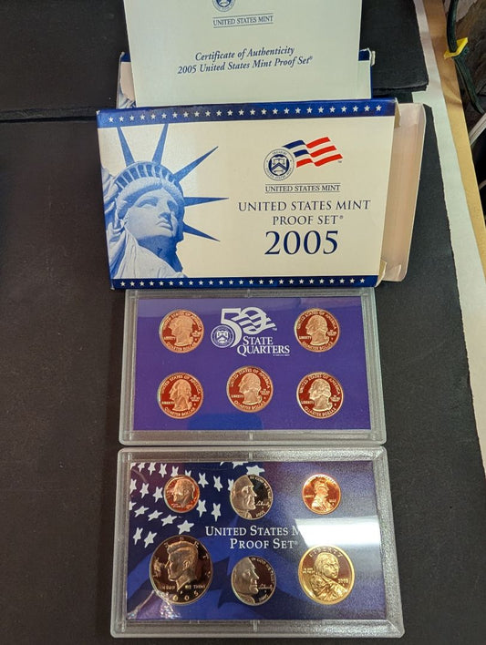 2005 mint proof set