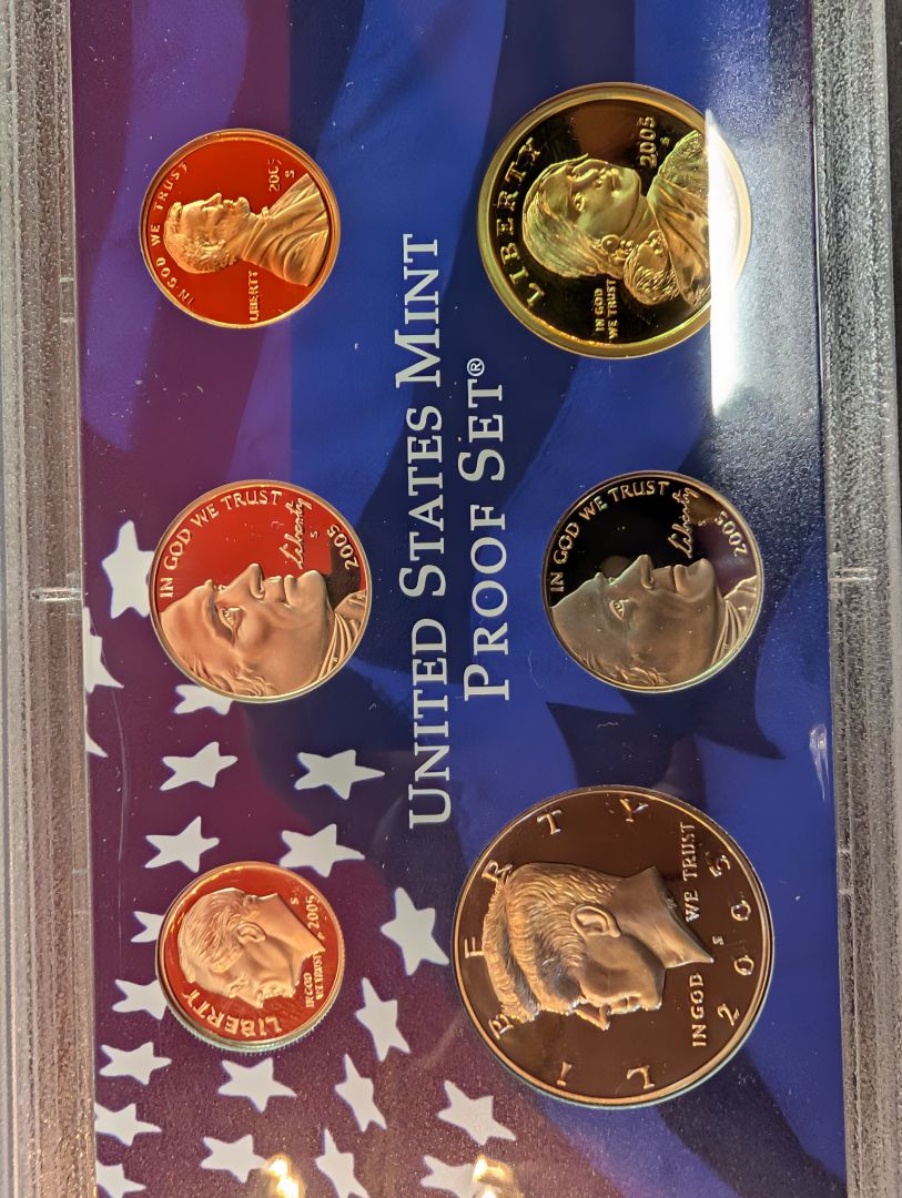 2005 mint proof set