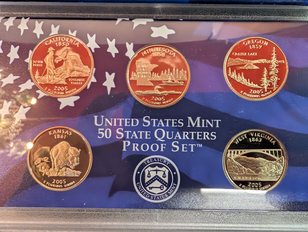 2005 mint proof set