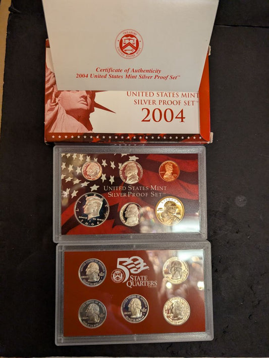 2004 silver proof set