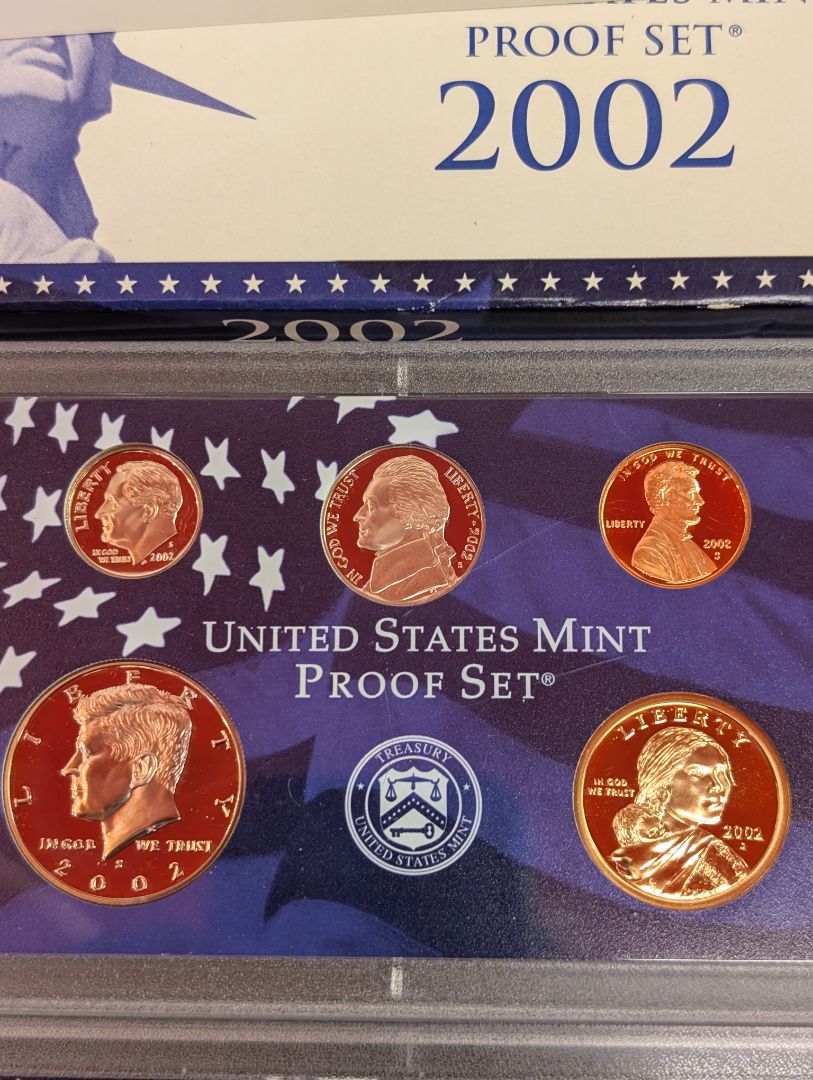 2002 clad proof set