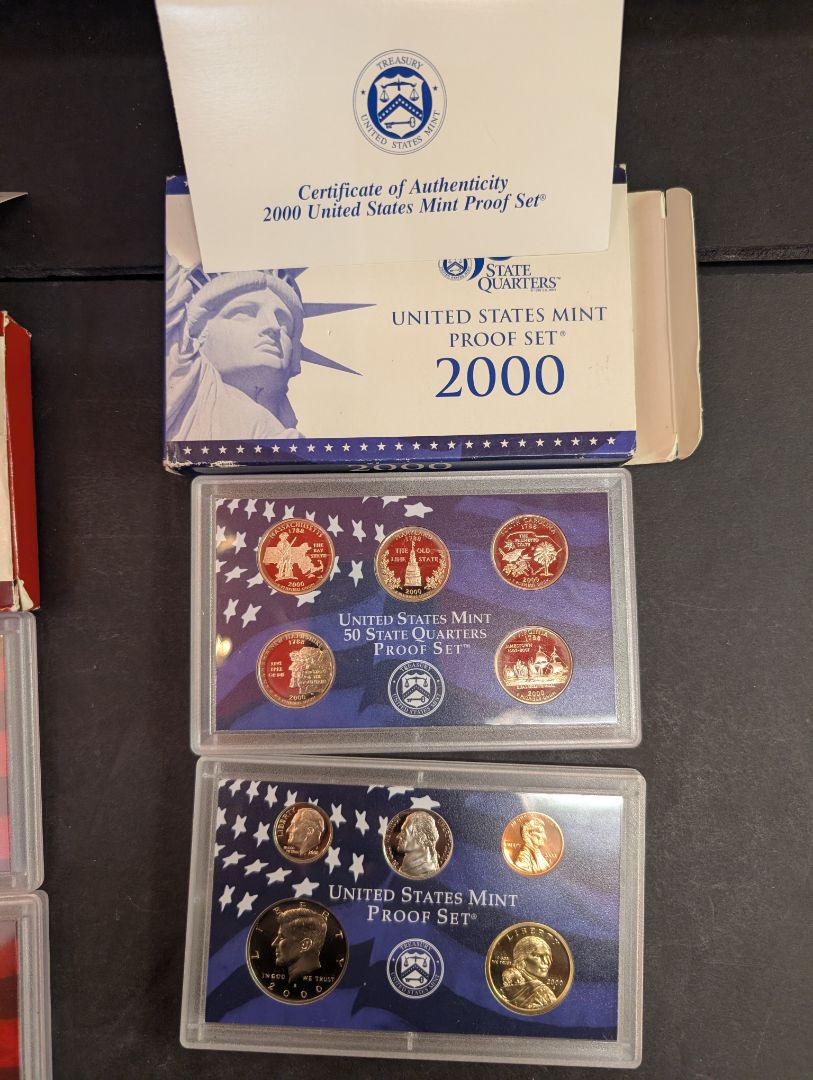 2000 mint proof set