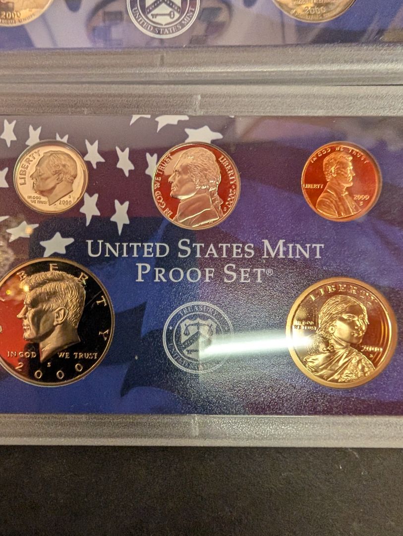 2000 mint proof set
