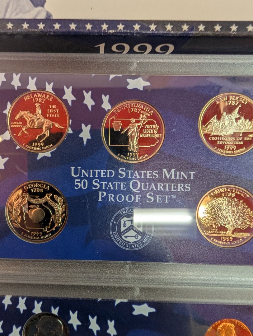 1999 mint proof set
