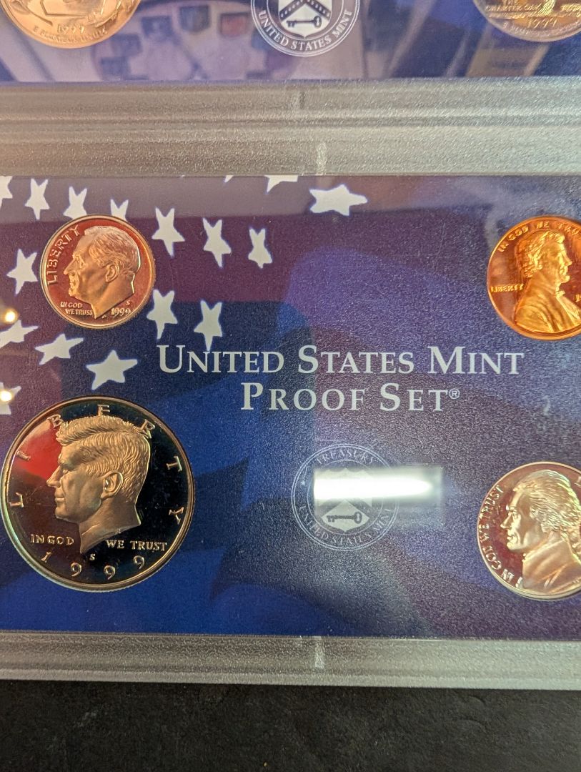 1999 mint proof set