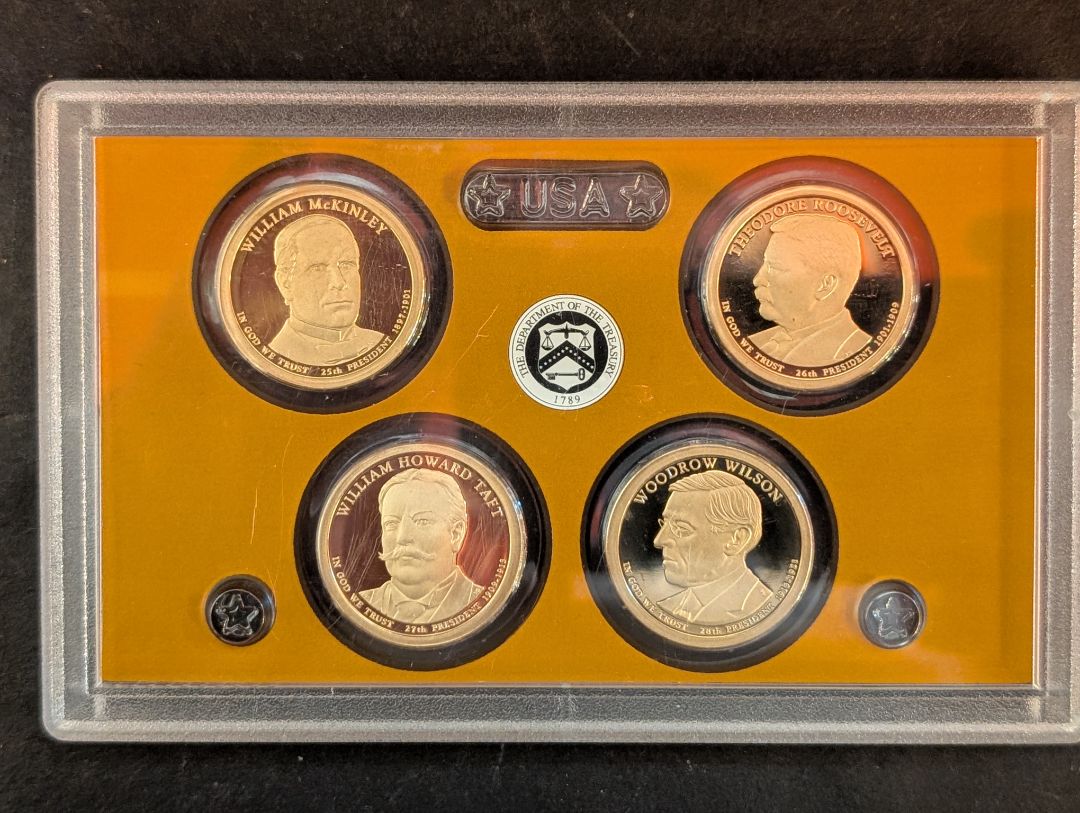 2013 Proof dollar set