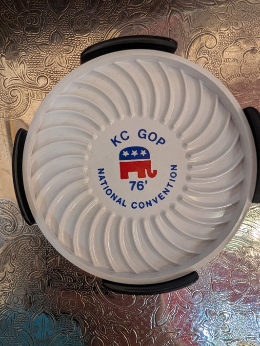 1976 Republican national convention coaster set