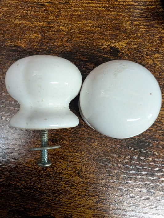 Reproduction porcelain knob large