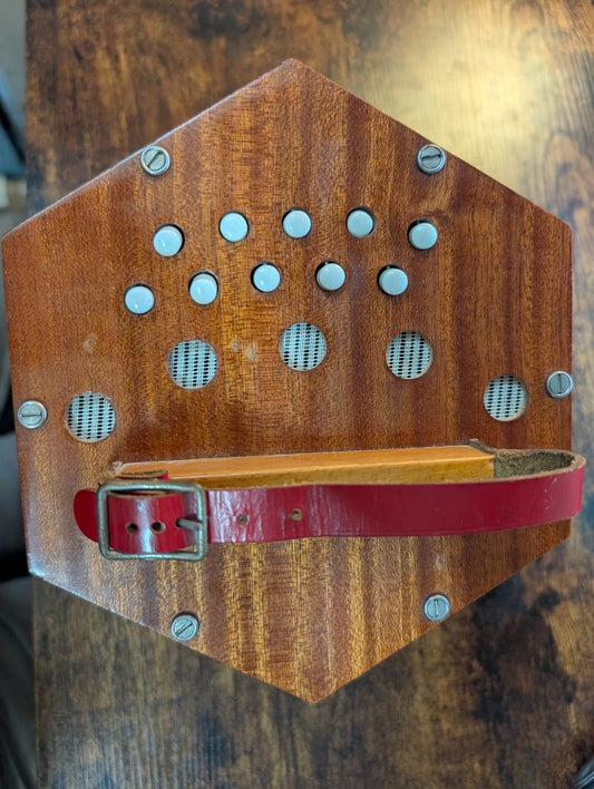 Hand Accordion made in Italy.