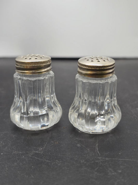 Vintage Mini Salt & Pepper Shakers