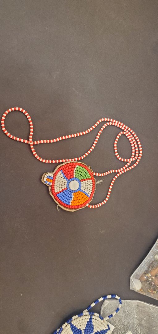 Beaded Rosette Medallions