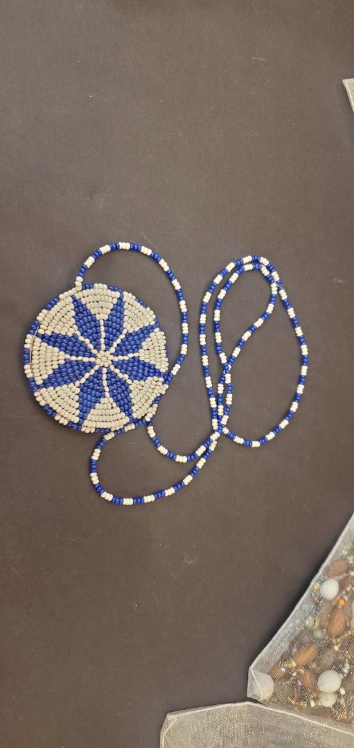 Beaded Rosette Medallions