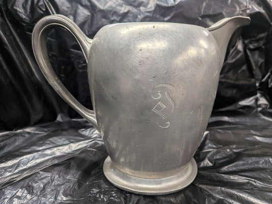Vintage Pewter Pitcher