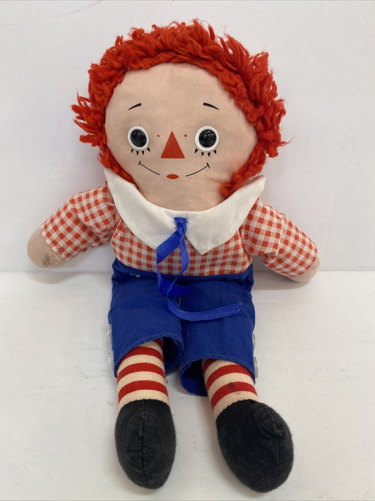 Vintage Raggedy Andy Knickerbocker 12 Inch Doll