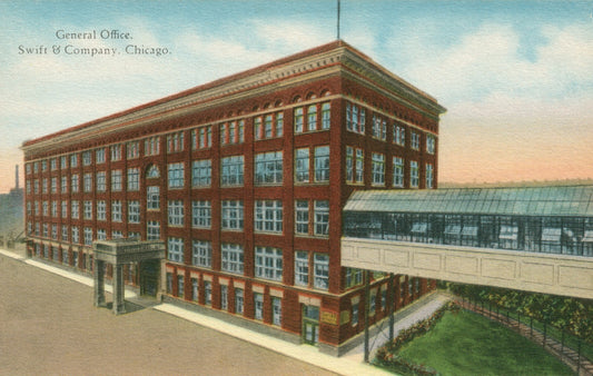General Office Swift & Company Walaway Chicago Il ILL Illinois Postcard  