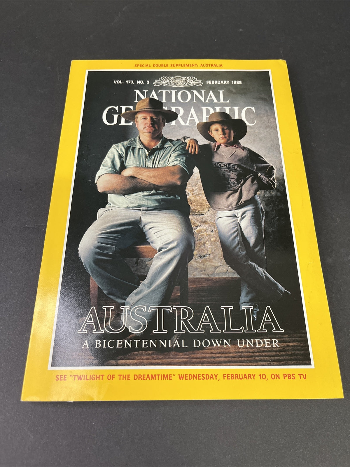 February 1988 National Geographic Australia a Bicentennial Down Under