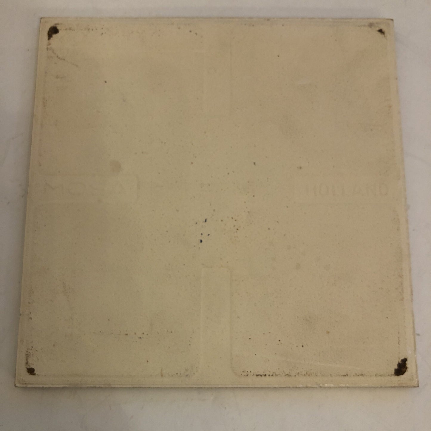 Royal MOSA Holland Vintage Tile Delft Blacksmith Shoes Horse Windmill