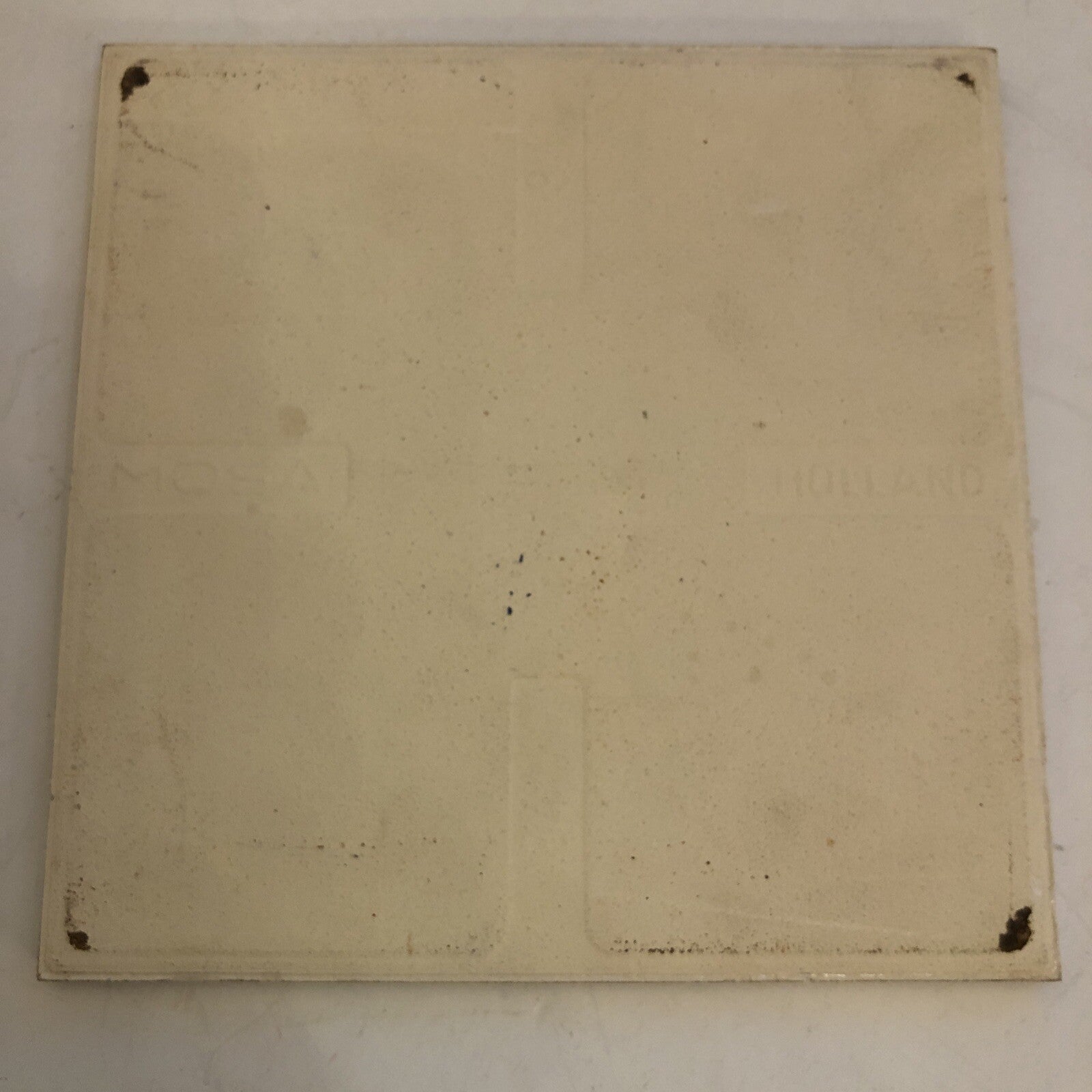 Royal MOSA Holland Vintage Tile Delft Blacksmith Shoes Horse Windmill