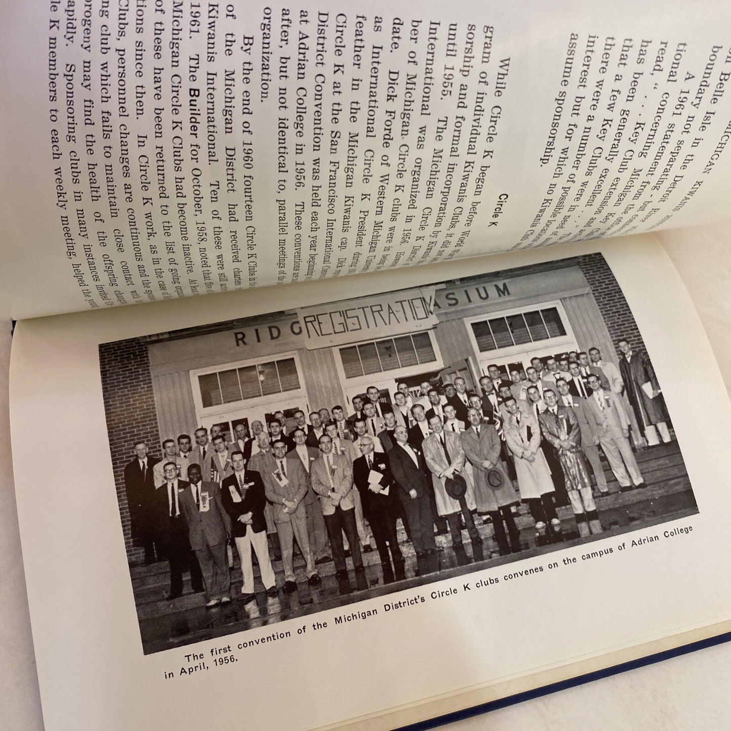 A History of Kiwanis in Michigan 1950-1960  (1964) by  Richard Wysong