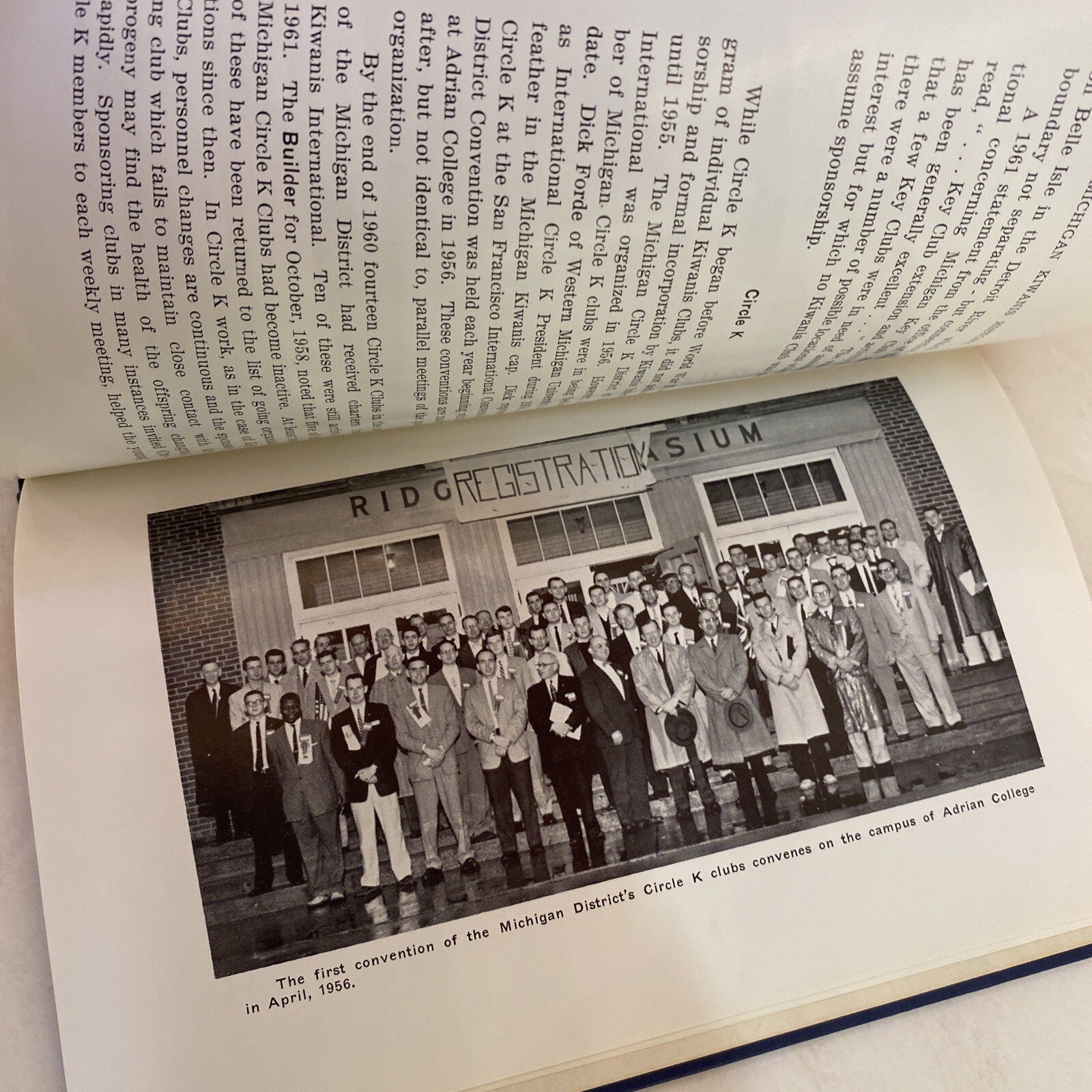A History of Kiwanis in Michigan 1950-1960  (1964) by  Richard Wysong