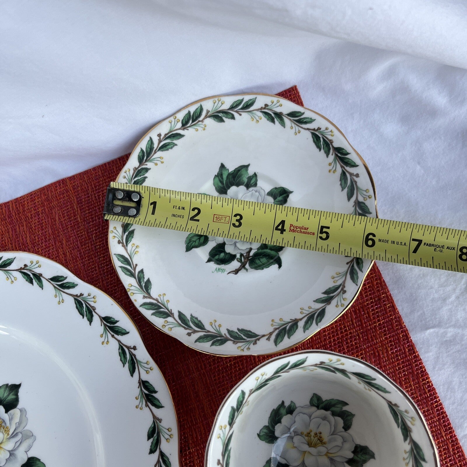 Royal Albert - Lady Clare Bone China, 6 - Pc Serving Set  - England Floral