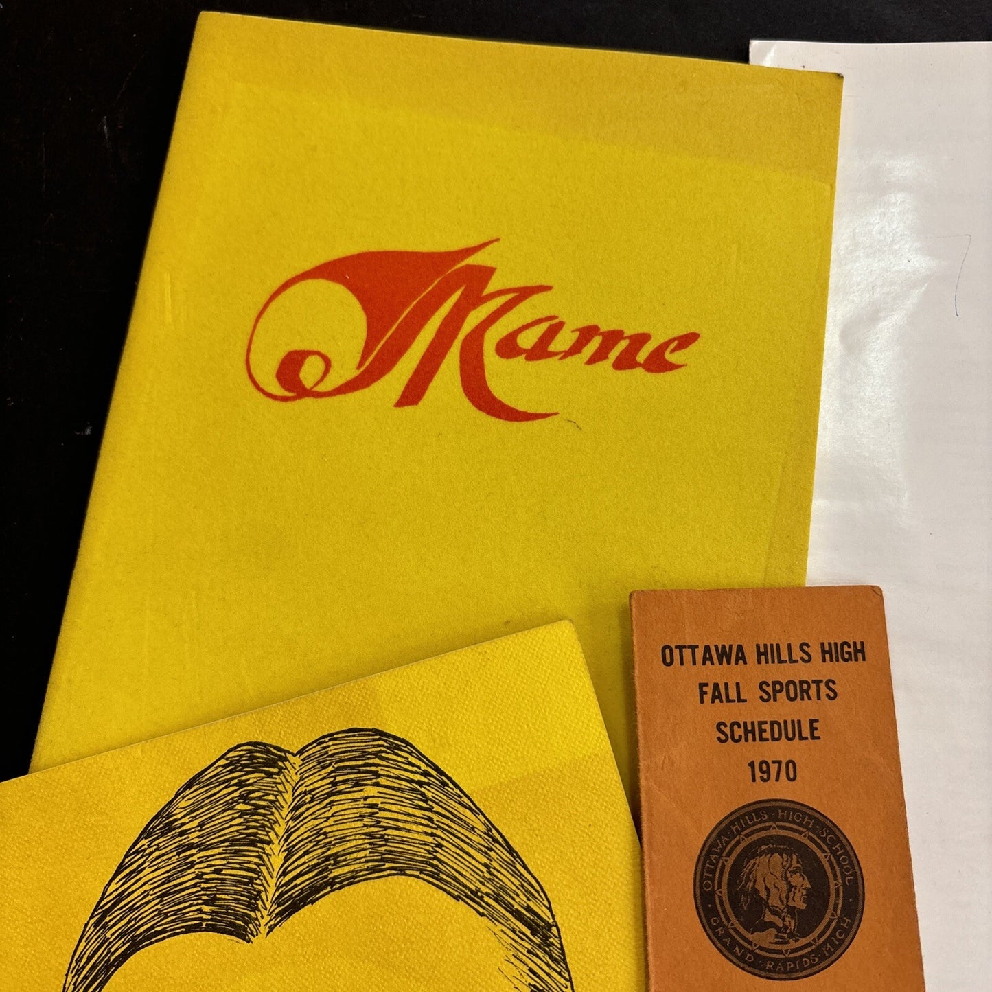 Early 1970s Ottawa Hills School Grand Rapids MI Mich Ephemera Theatre Sports