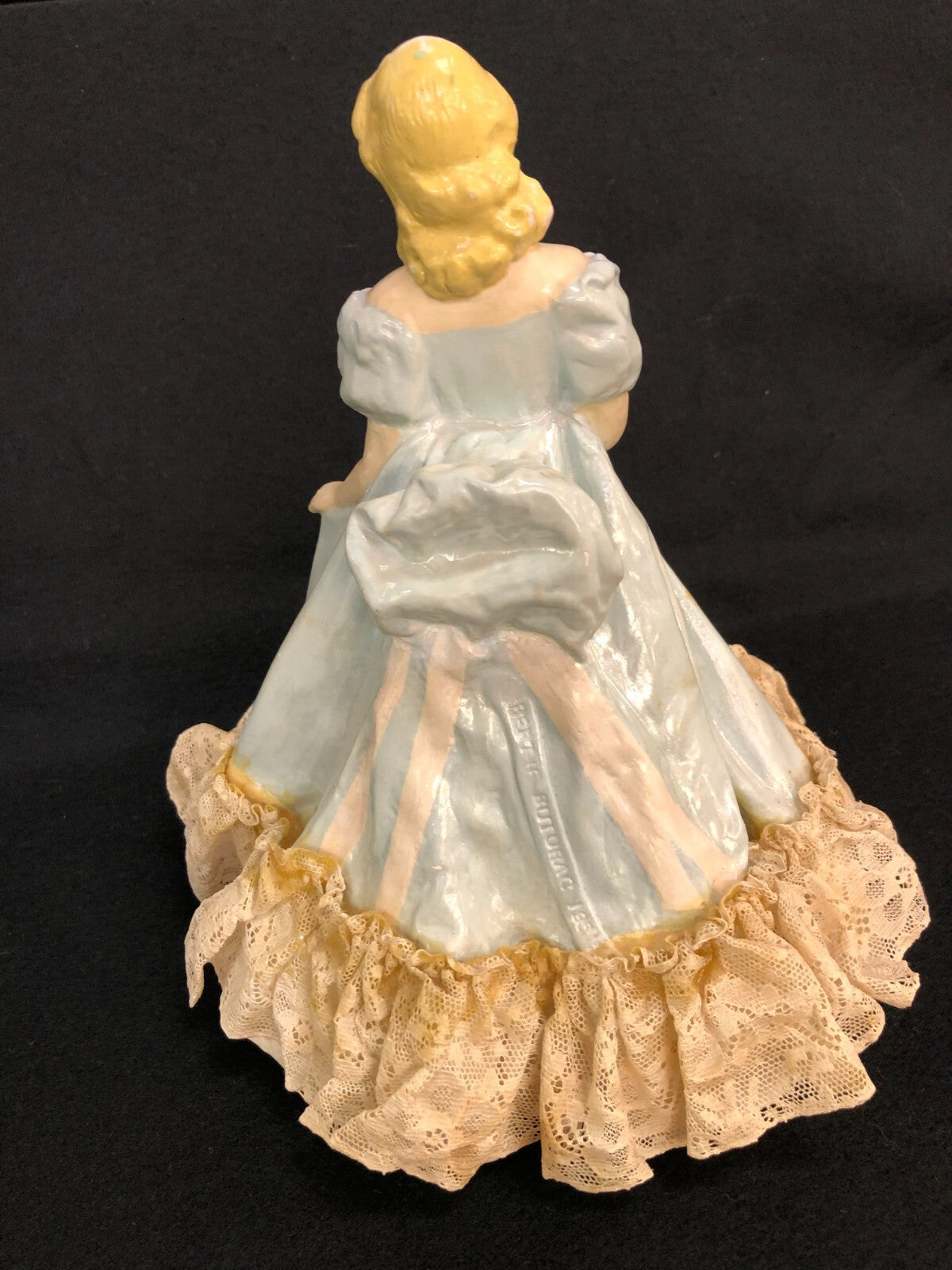 Vintage 1951 Bertie Butorac Chalkware Woman Figurine