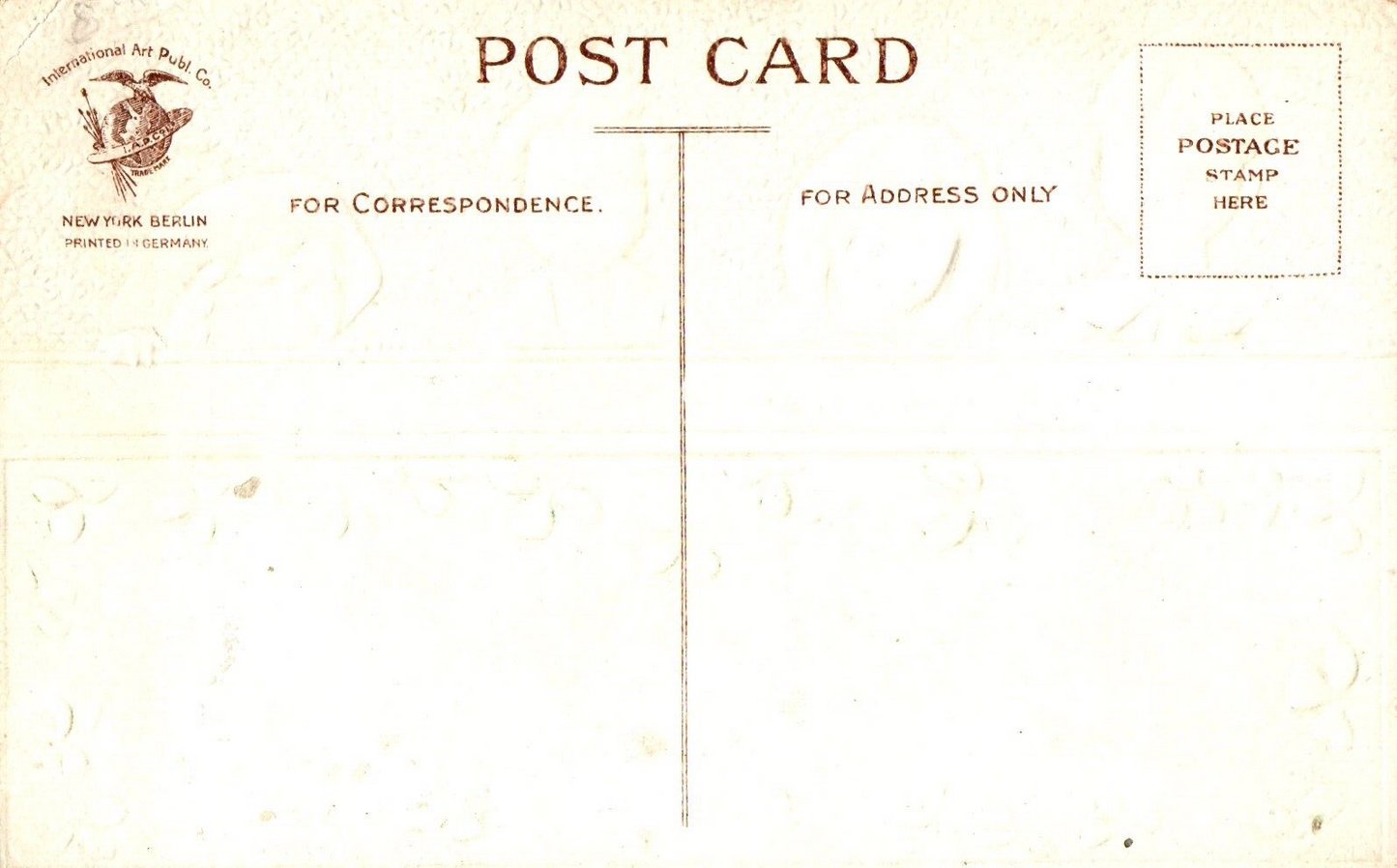 Ellen Clapsaddle From the Auld Sod Children in Green St Patrick's Day Postcard