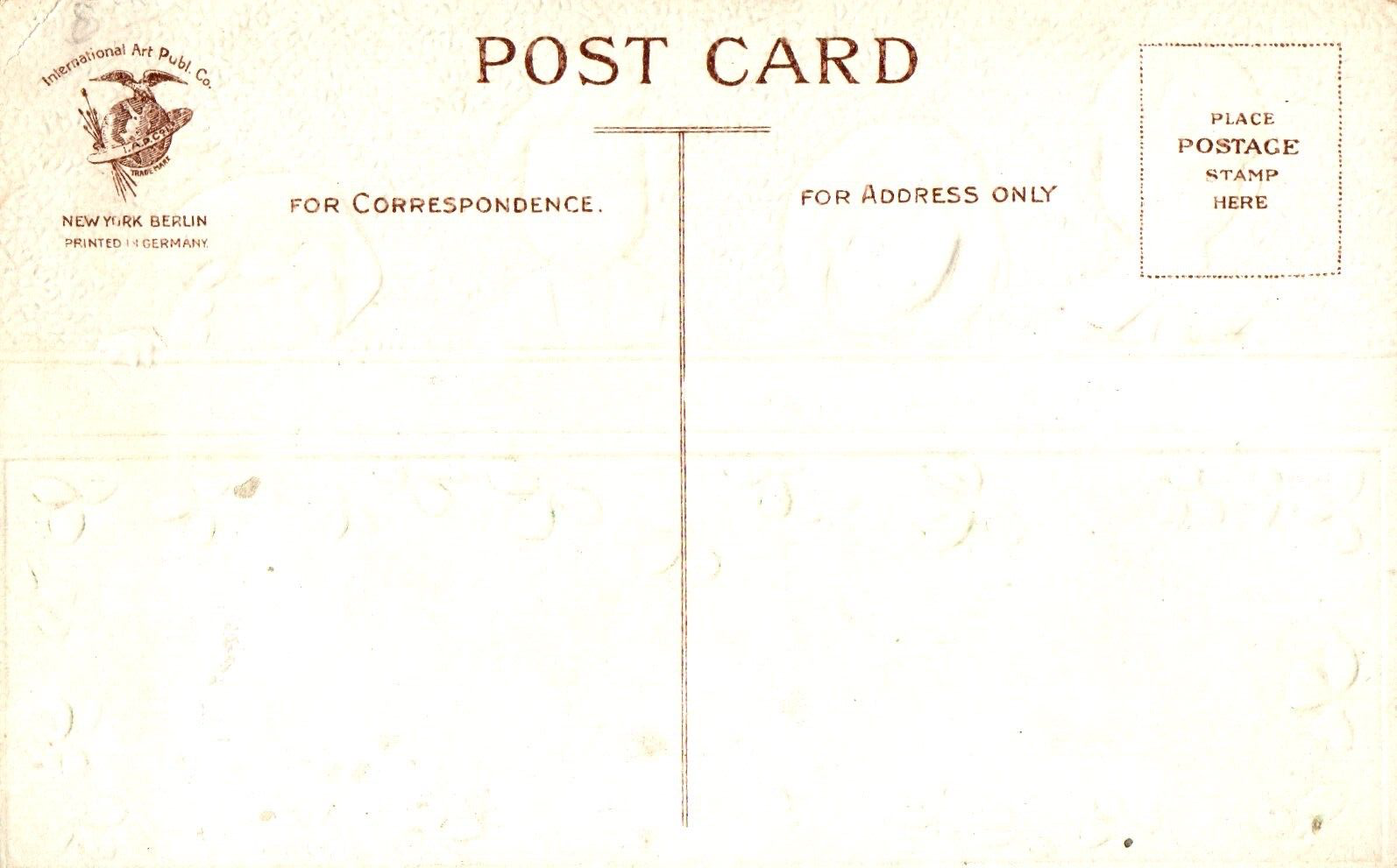 Ellen Clapsaddle From the Auld Sod Children in Green St Patrick's Day Postcard