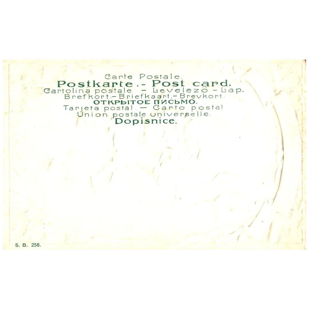 The Glorious Fourth of July Children Waving American Flags w/ Fireworks Postcard