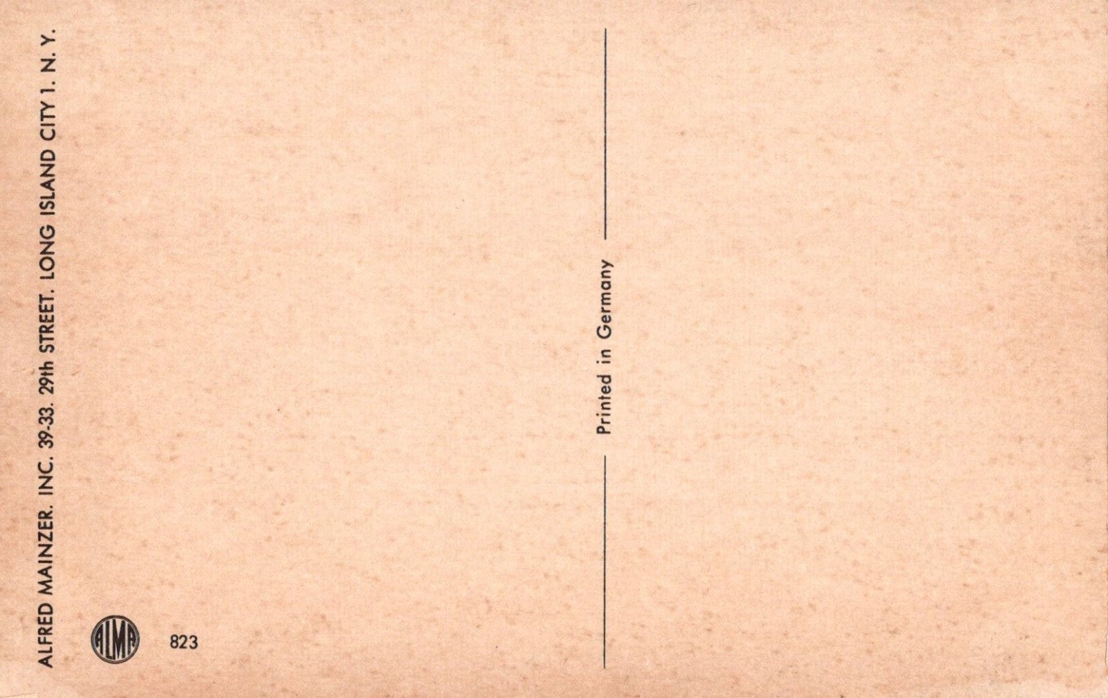 Fluffy Orange Blue Eyed Kitten Cat Animal Mainzer 823  Postcard