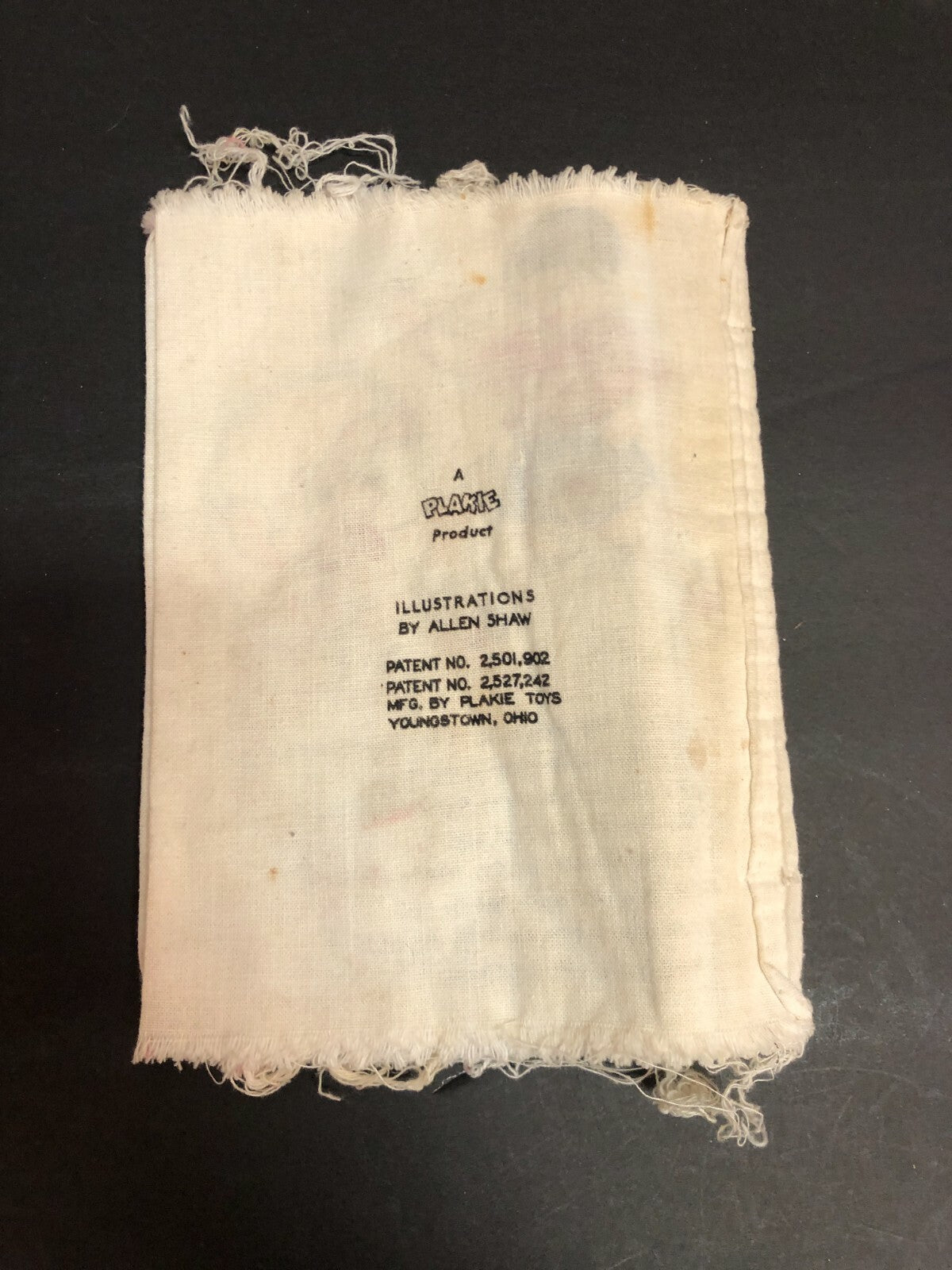 Vintage All By Himself cloth book by Kay Clark Growing Up  Big boy