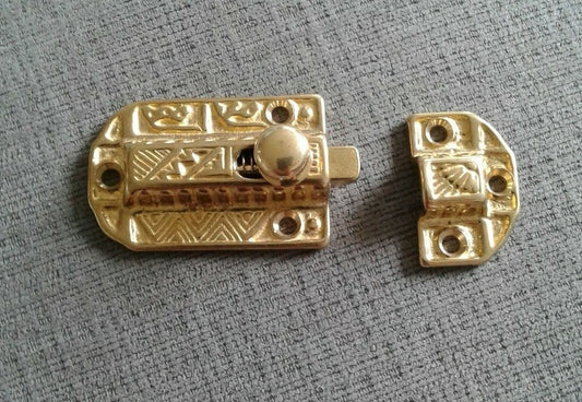 Vintage Solid Decorative Cabinet Cupboard Model 02010855 Heavy Duty Brass Latch