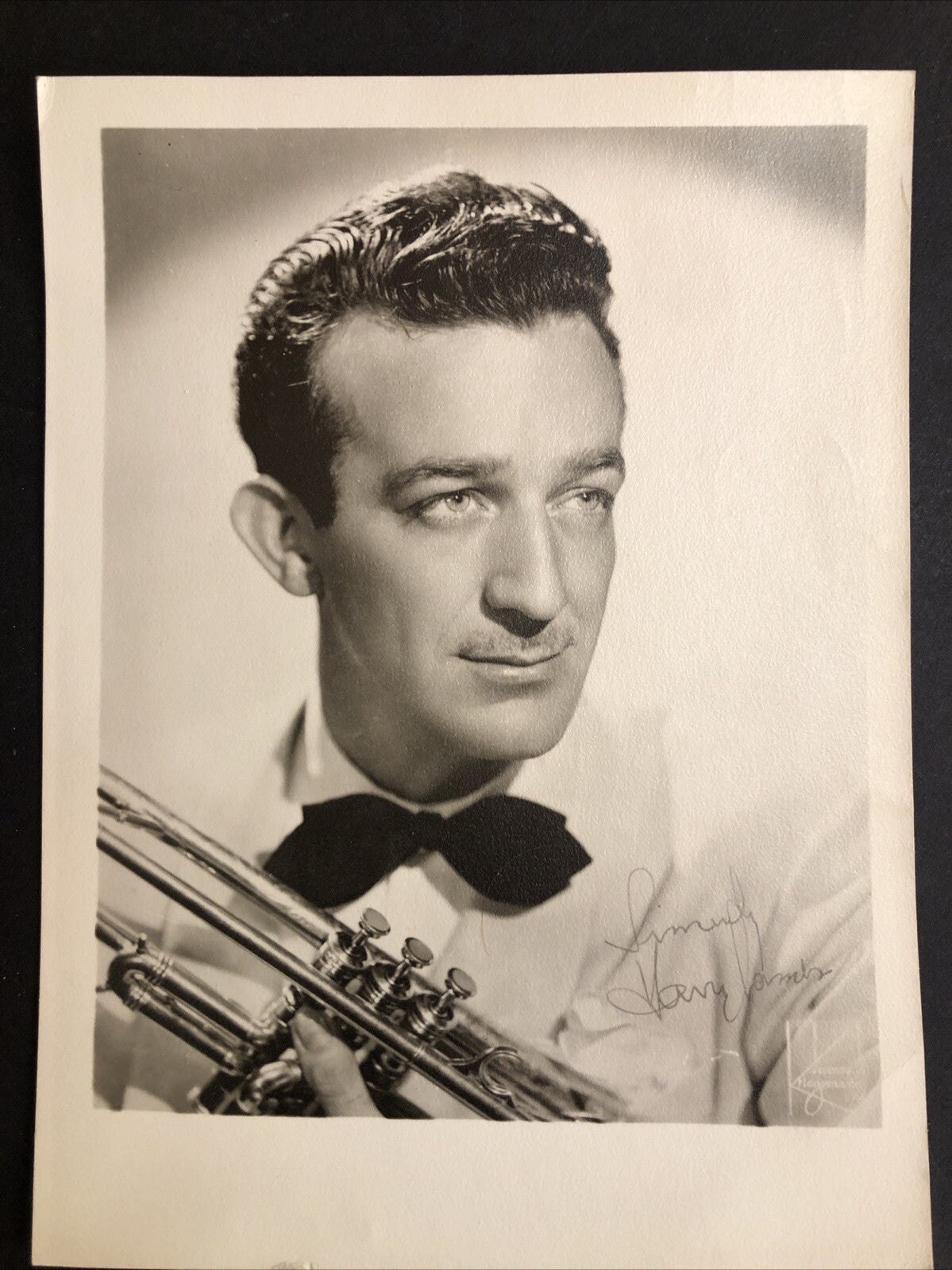Harry James 1940s Signed Autographed 5x7  Photo - No Certificate of Authenticity