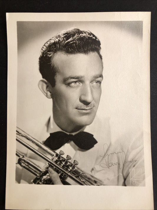 Harry James 1940s Signed Autographed 5x7  Photo - No Certificate of Authenticity