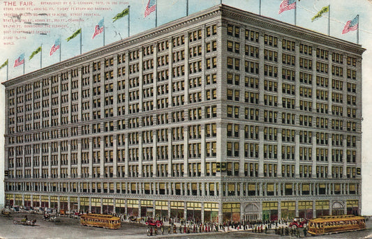 The Fair Cleanest Store in the World Vintage Postcard