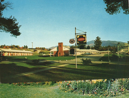 Raynor's Motor Lodge in Franconia New Hampshire NH Postcard