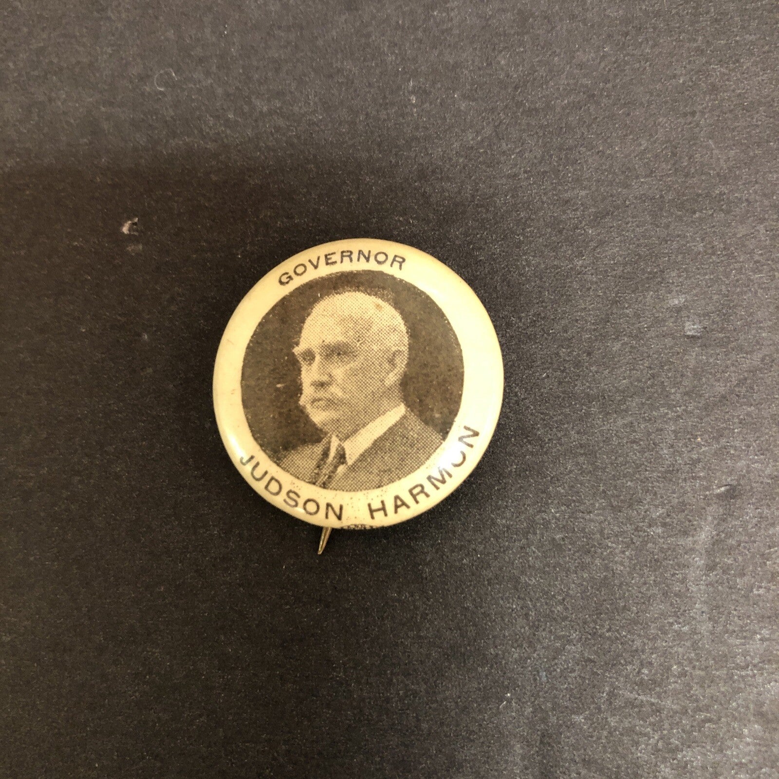 Governor Judson Harmon Celluloid 1" Political Pin