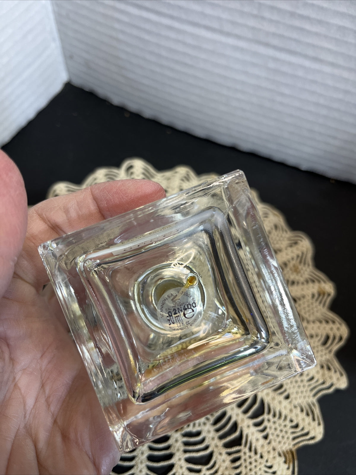 GUCCI Eau de Parfum II Glass Square Bottle Only