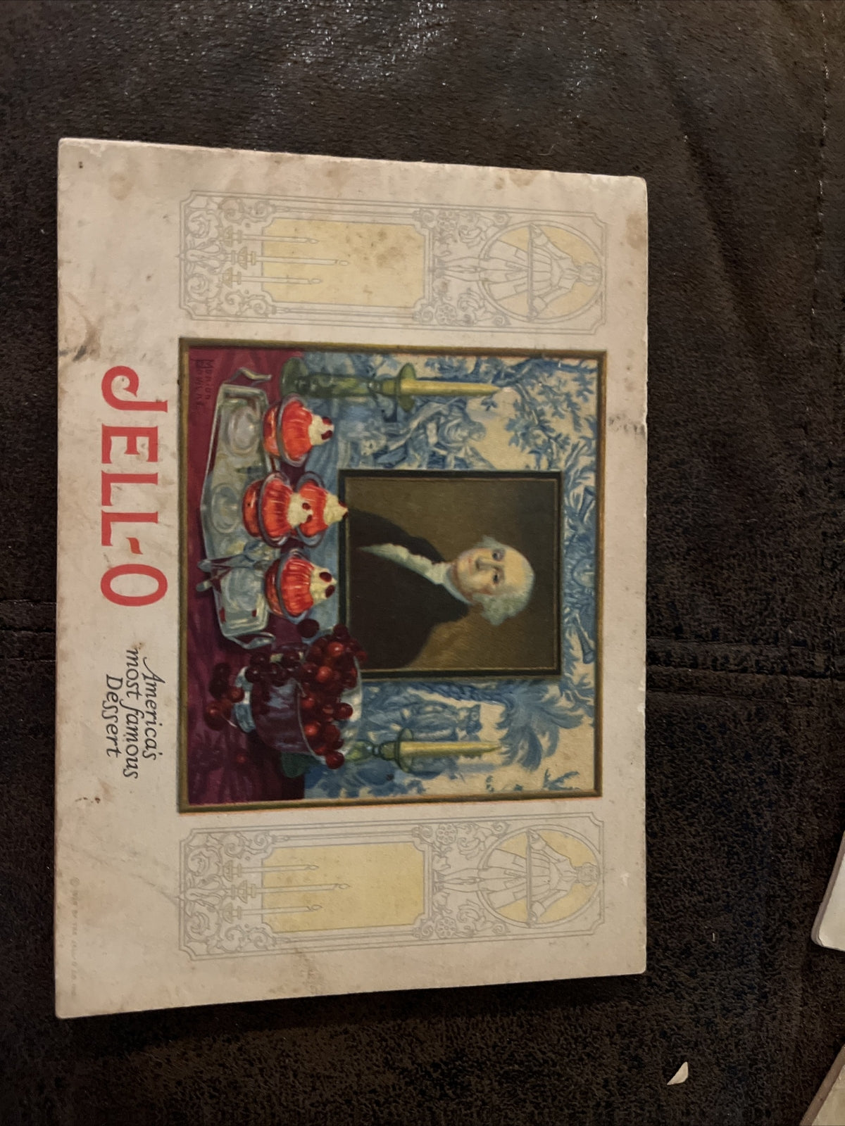 JELL-O AMERICA'S MOST FAMOUS DESSERT, Circa 1922, 18 pages, Great Color! bonus