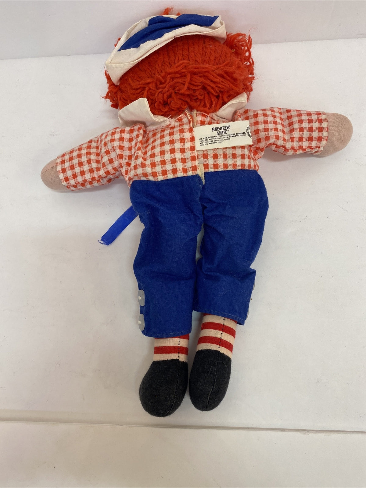 Vintage Raggedy Andy Knickerbocker 12 Inch Doll