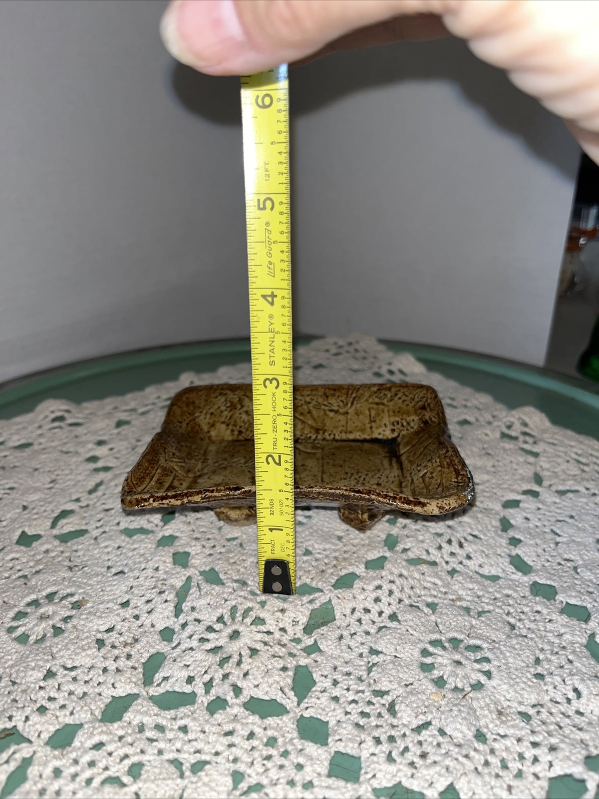 Studio Art Pottery Trinket Dish / Soap Dish  USA Made