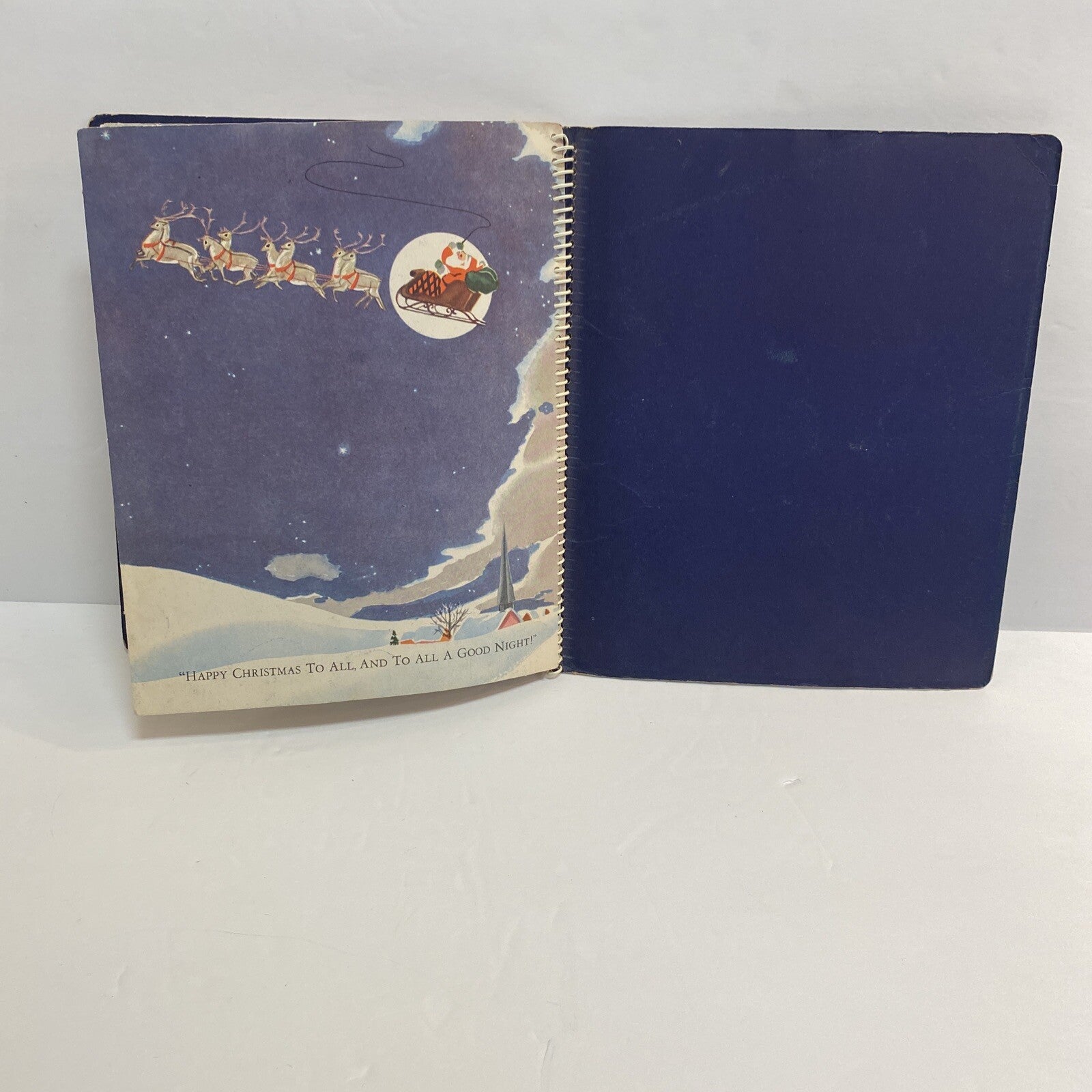 RARE VTG 1944 The Night Before Christmas Animated By Meg Wohlberg Pop Ups USA