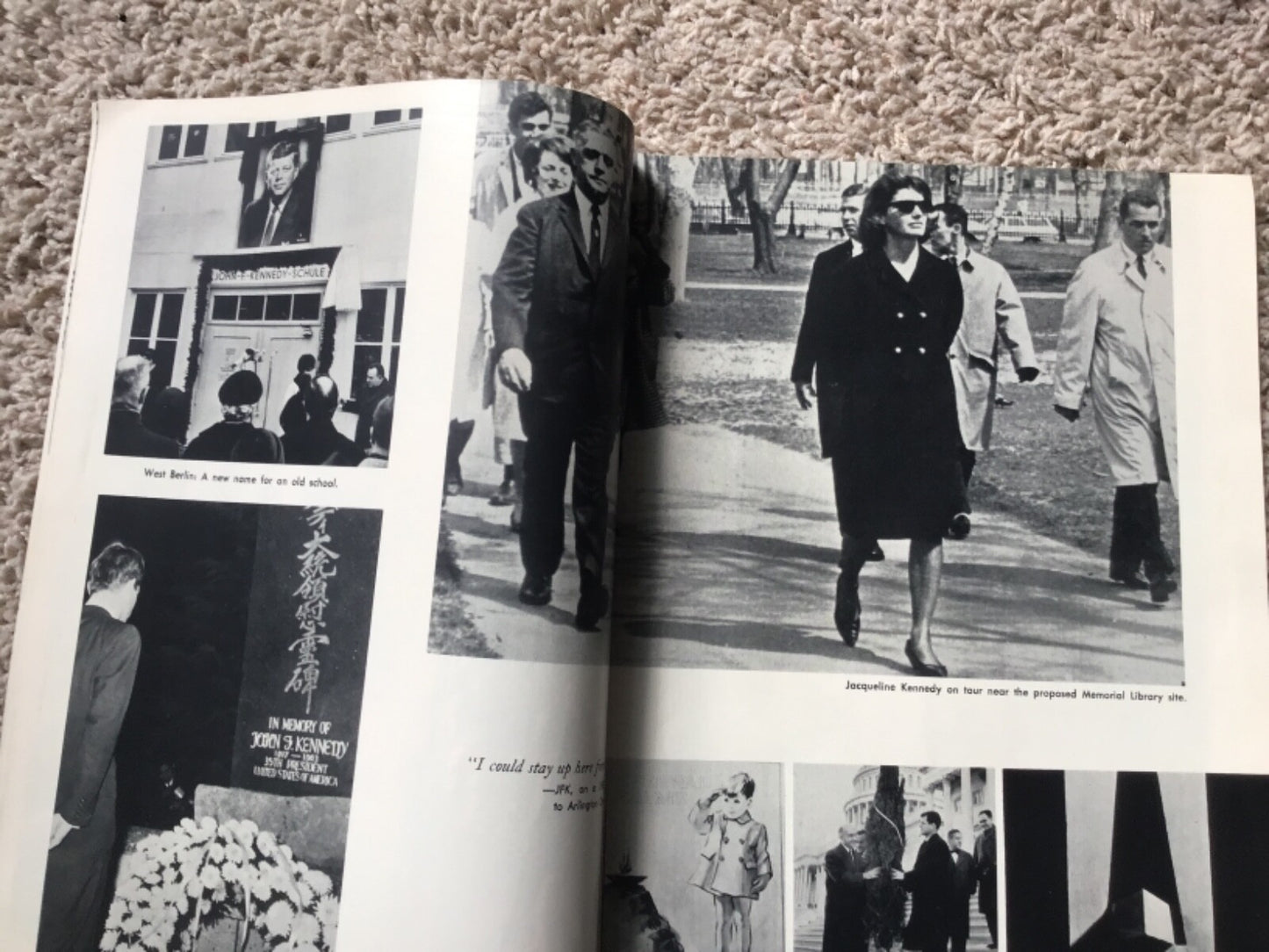 Lot of 2 Vintage John Fitzgerald Kennedy JFK President Pictorial Magazines