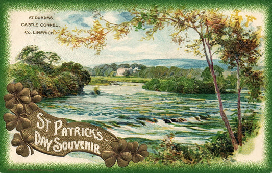 John Winsch   St Pats Post Card   Dundas Castle Connel Co Limerick