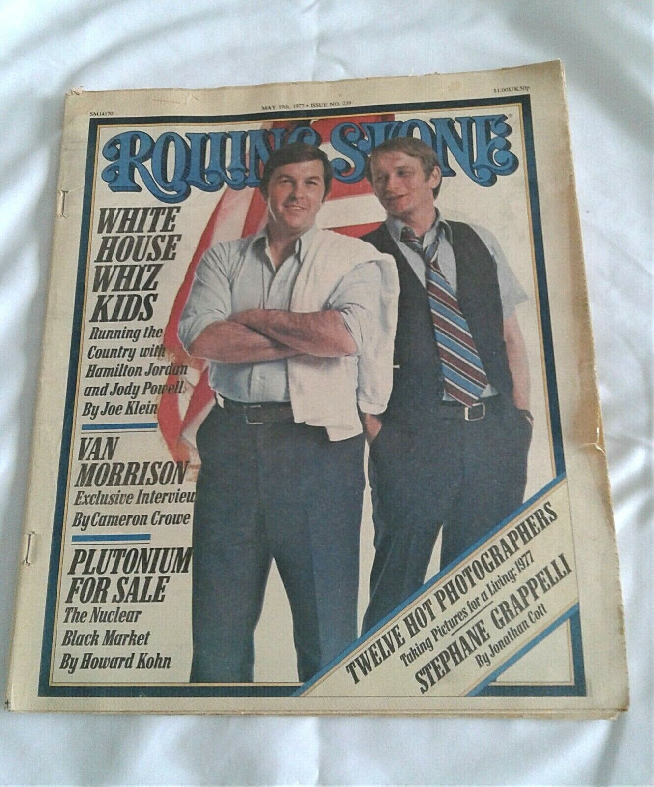 Rolling Stone Magazine Issue 239 May 19 1977 White House Whiz Kids Vintage