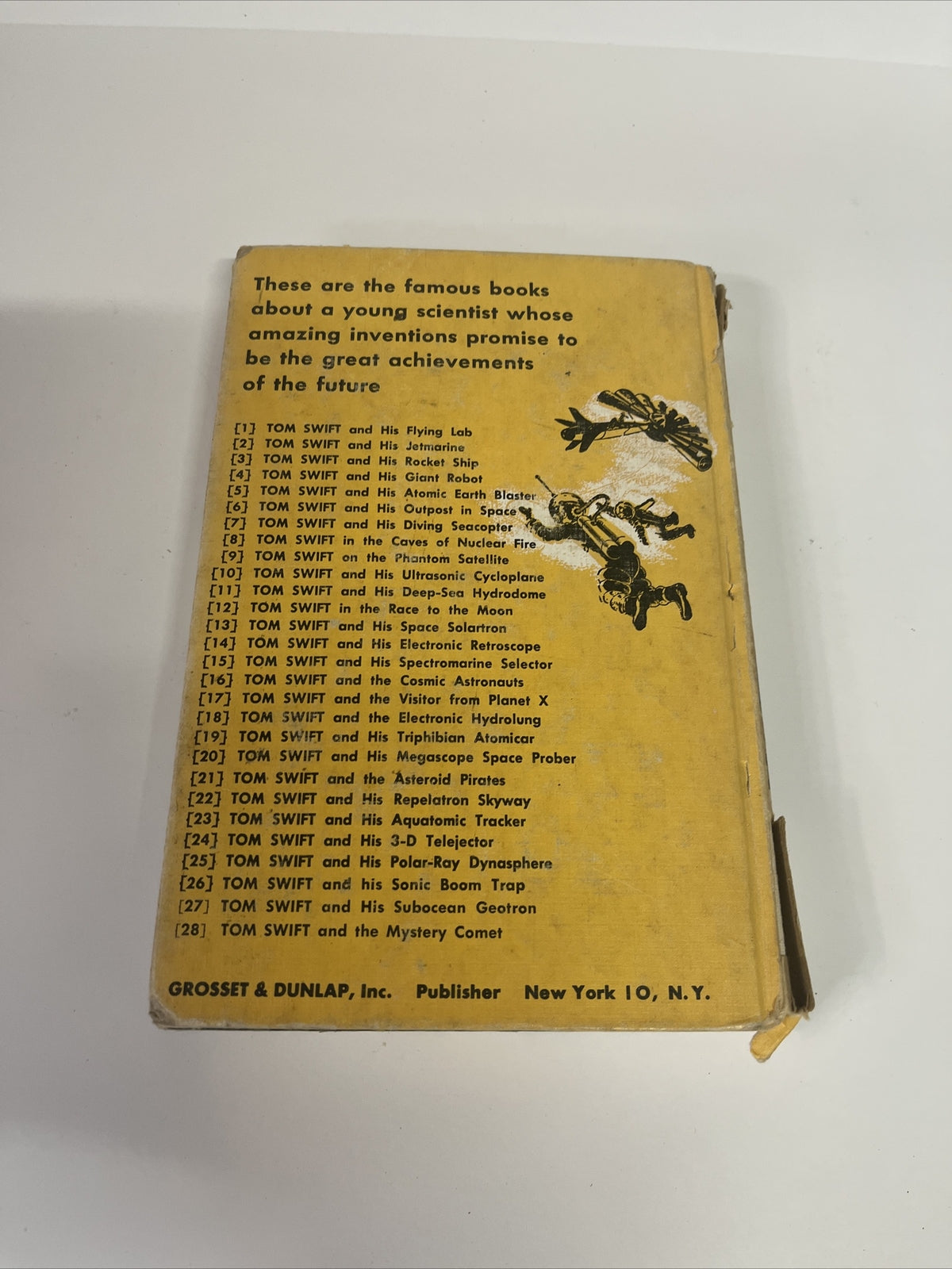 Tom Swift And His Ultrasonic Cycloplane By Victor Appleton II (1957, Hardcover)